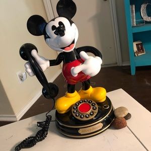 Vintage Mickey Mouse Rotary Phone